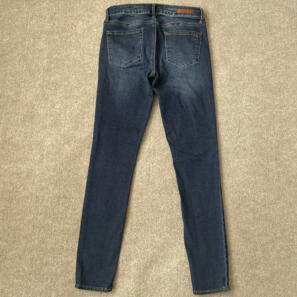 Articles of Society Jeans Womens 26 Skinny Dark Wash Stretch Denim Pants Jegging - Picture 10 of 13